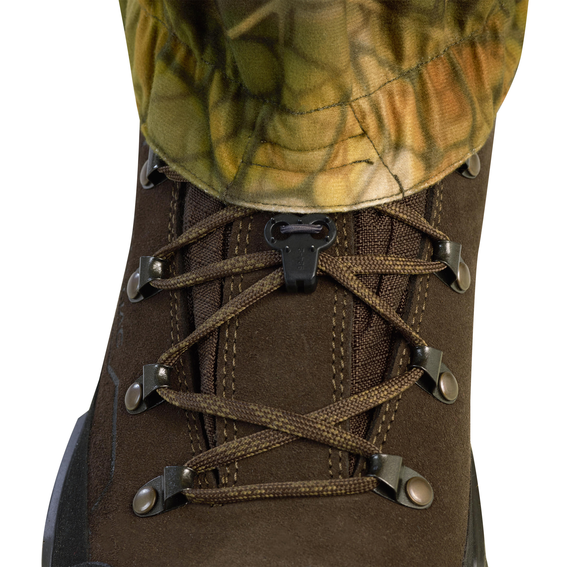 Hunting Silent Warm Waterproof Trousers 900 - Furtiv Camouflage - SOLOGNAC