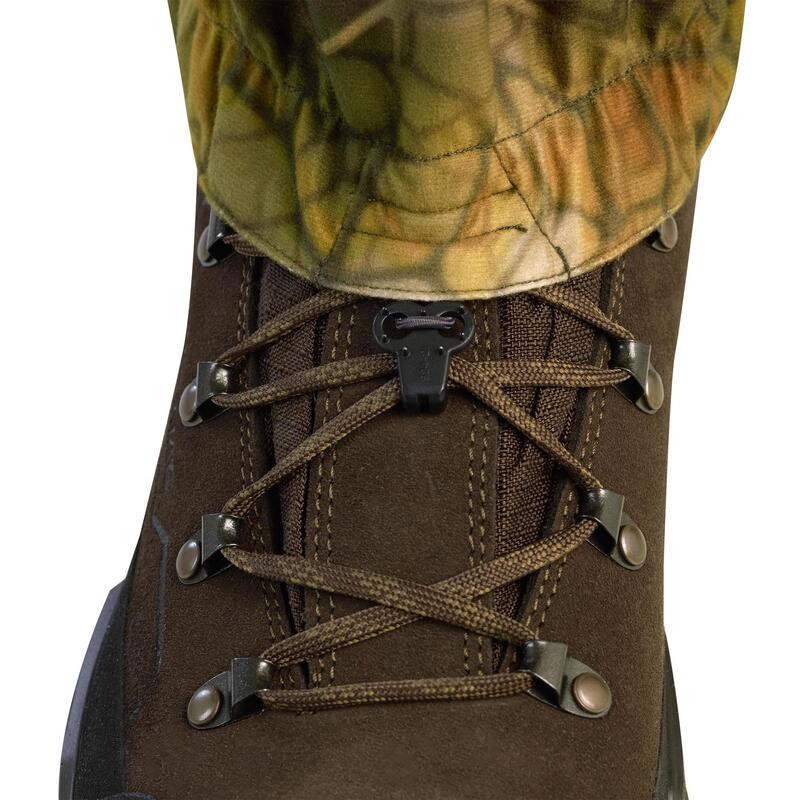 Jagd-Regenhose FURTIV 900 geräuscharm warm camouflage