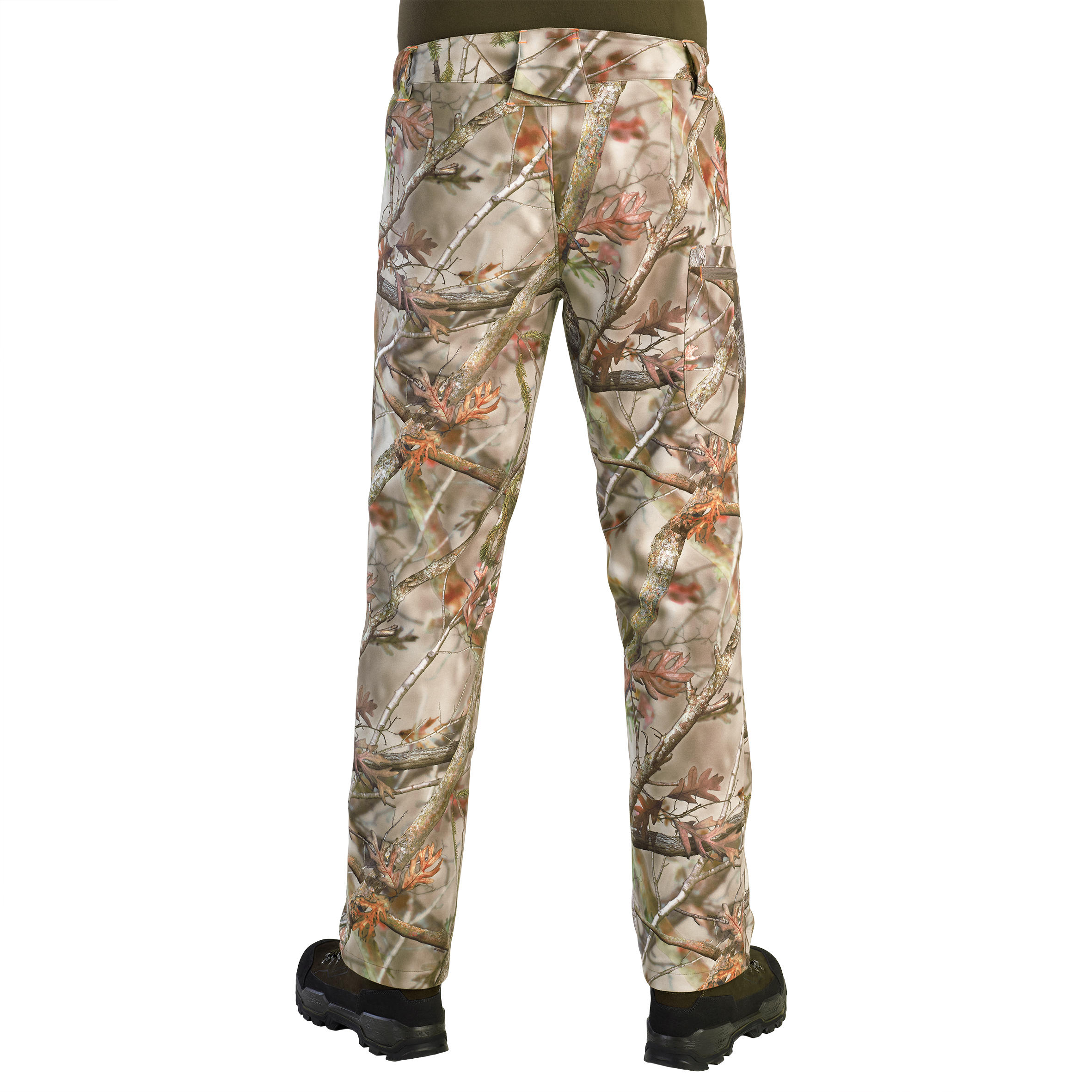 Fleece Water-Repellent Trousers - Forest Camo 4/12