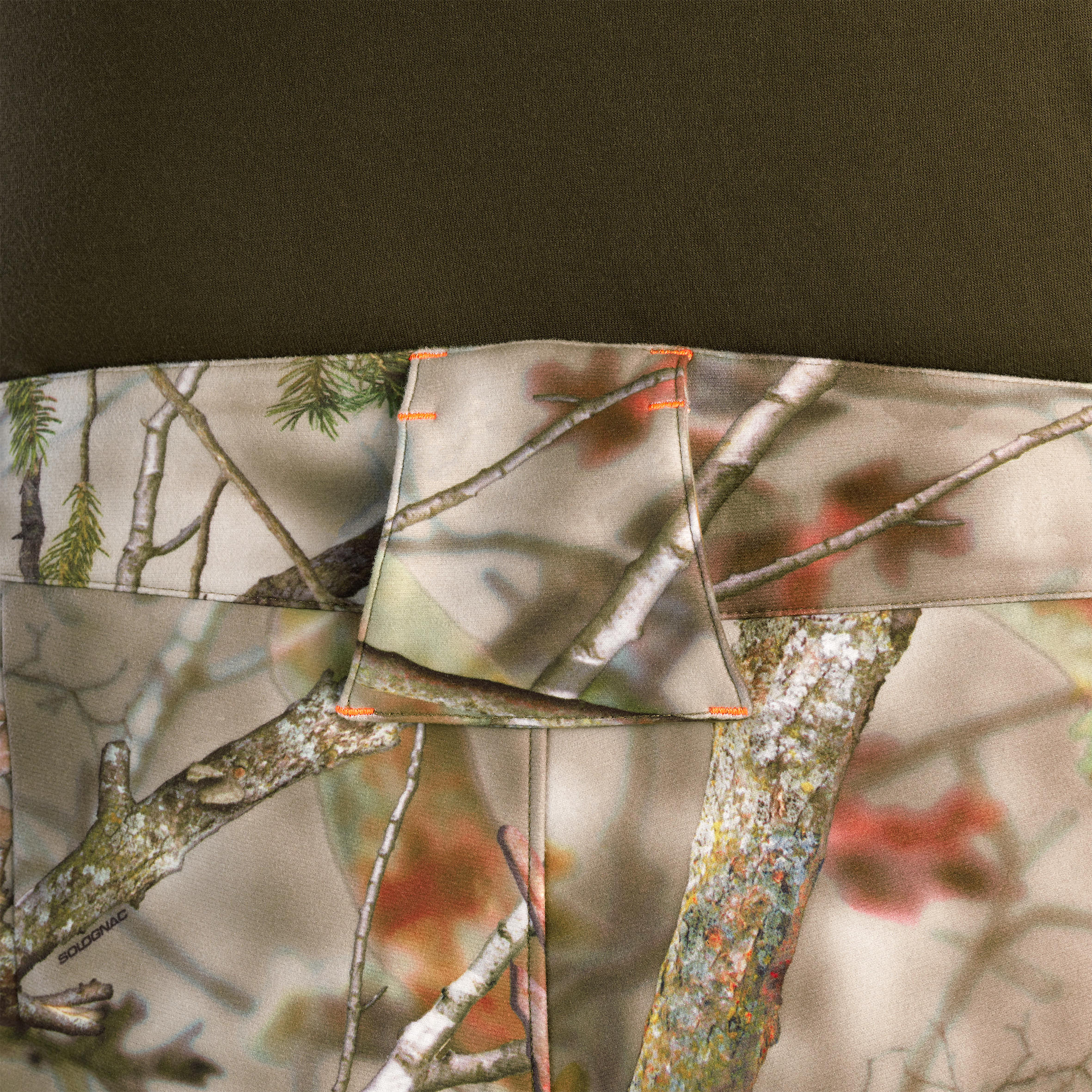 Fleece Water-Repellent Trousers - Forest Camo 11/12