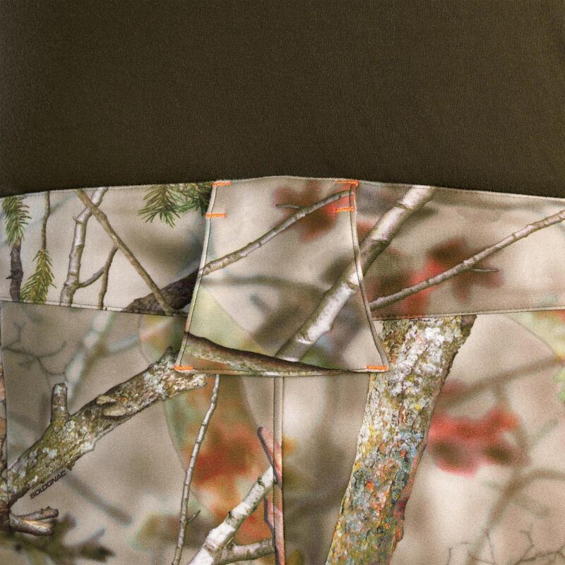 Pantalon Chasse chaud silencieux camouflage 100