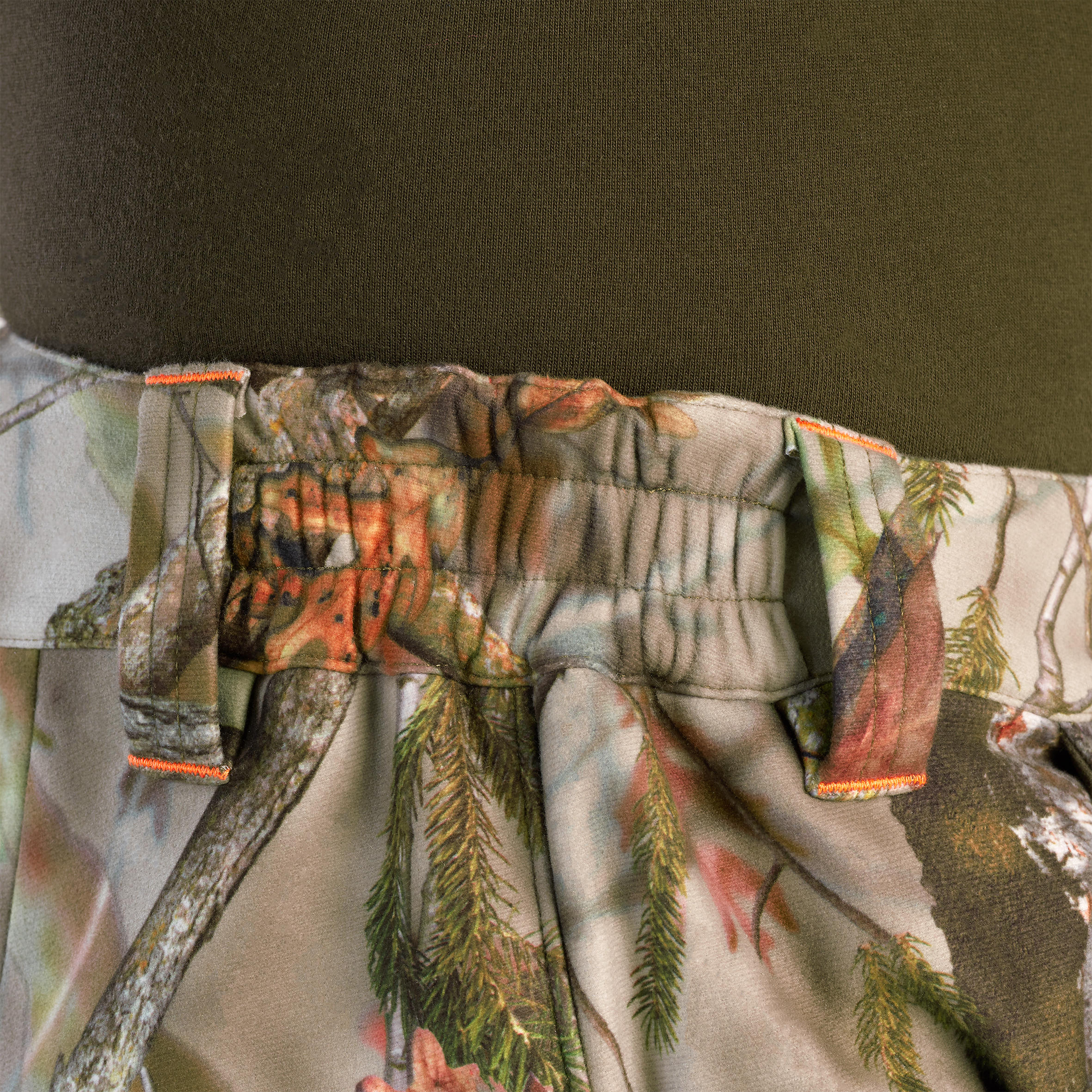 Fleece Water-Repellent Trousers - Forest Camo 12/12