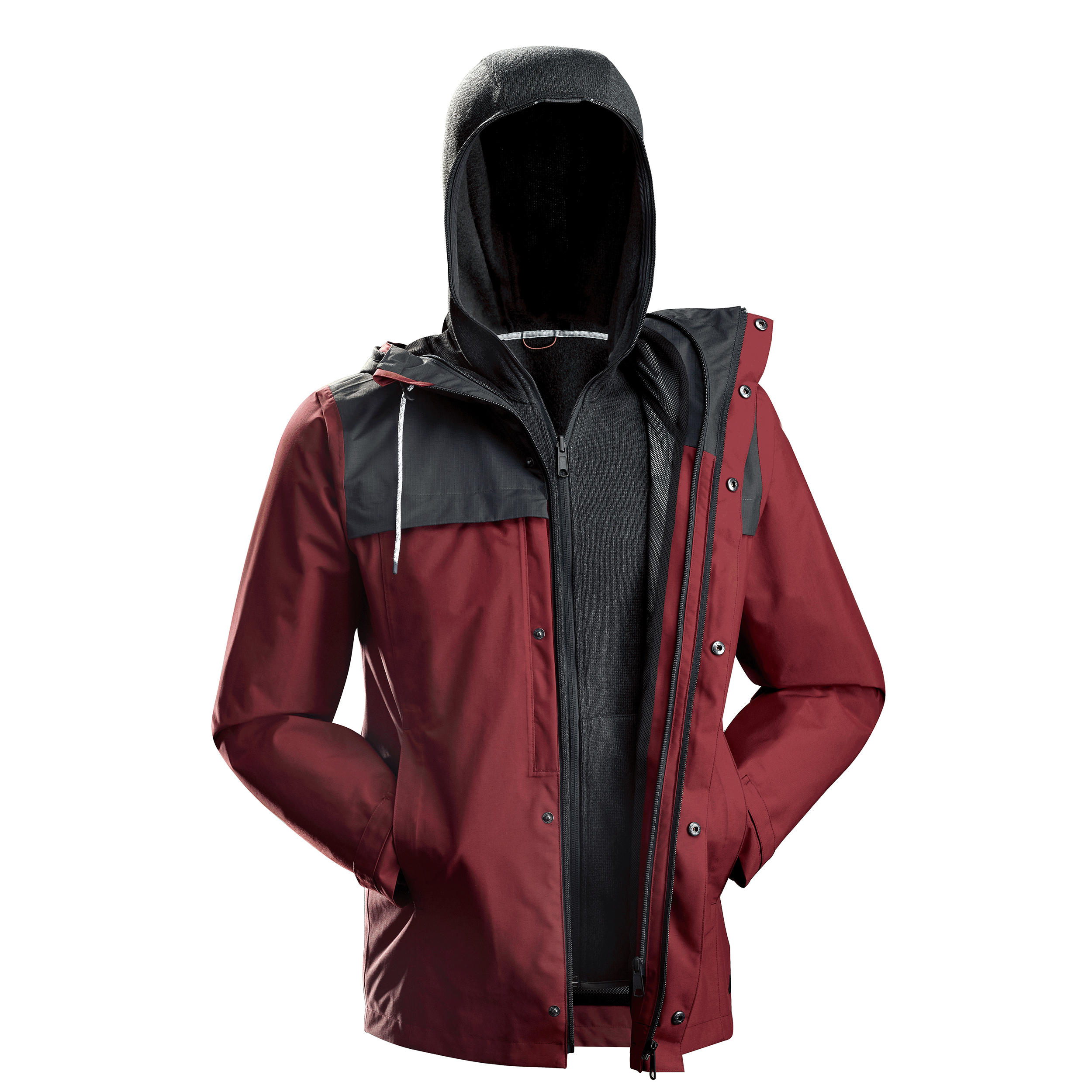 decathlon red jacket