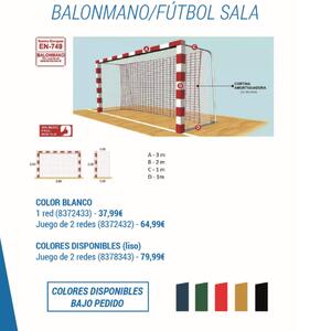 1 Red para portería de Fútbol sala / Balonmano