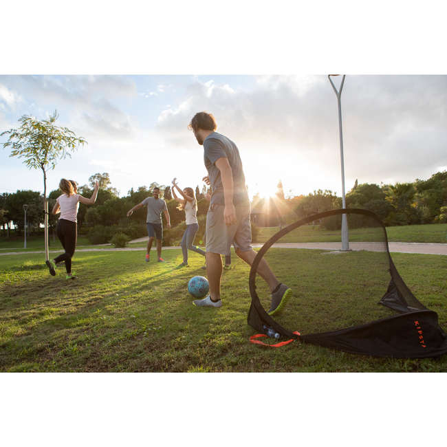 KIPSTA NG100 Small Popup Football Goal Black Decathlon