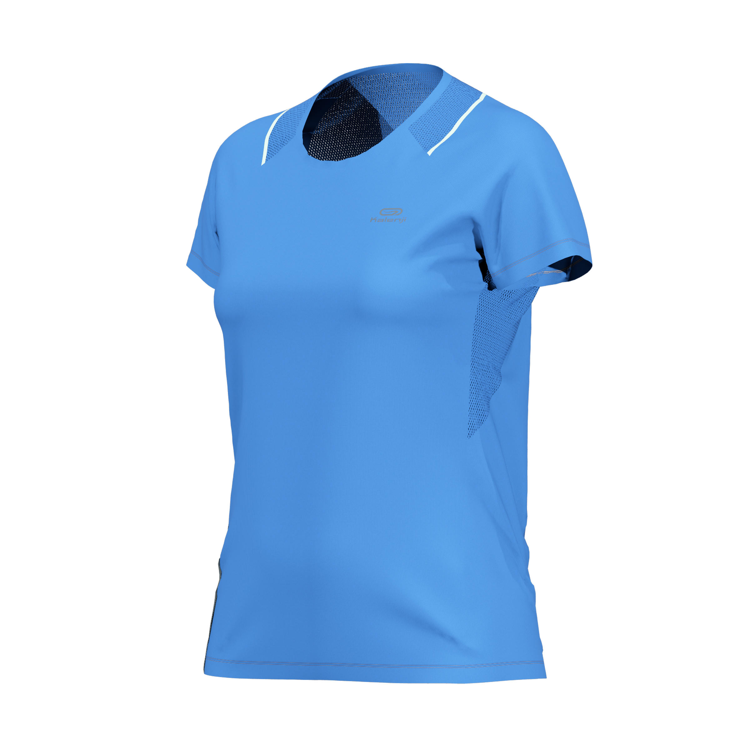 RUN DRY + WOMEN'S RUNNING T-SHIRT - BLUE 14/14