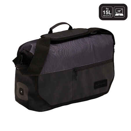 Črna kolesarska torba 900 (15 l) 