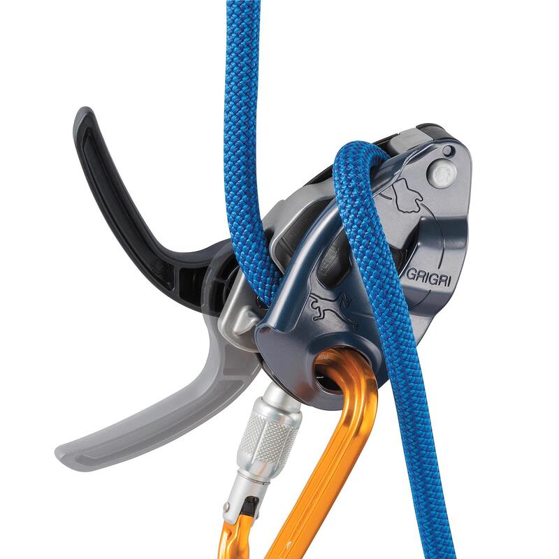 Sicherungsgerät Grigri mit unterstützter Bremskraft