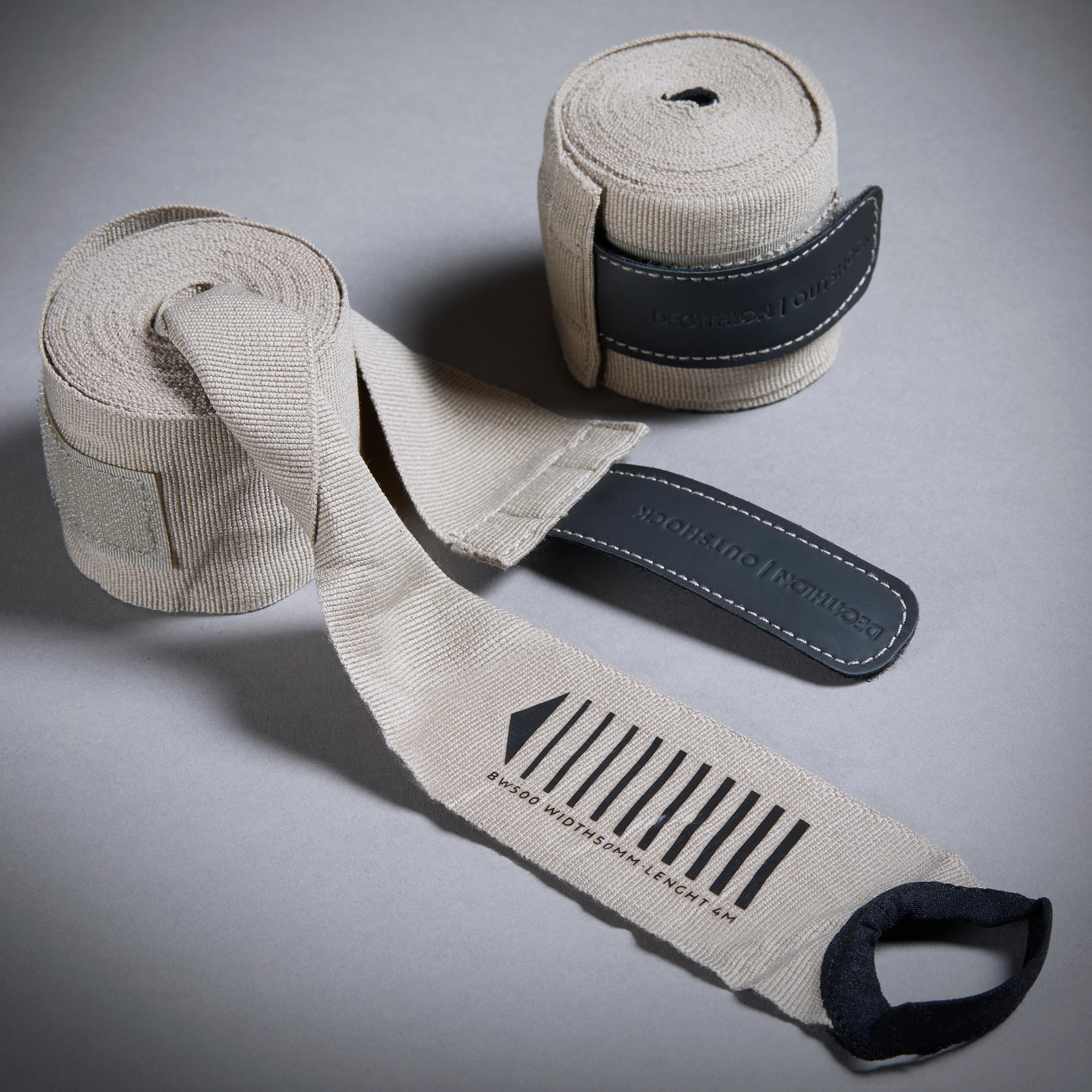 

Boxing Wraps 4m 500 - Beige -  By OUTSHOCK | Decathlon