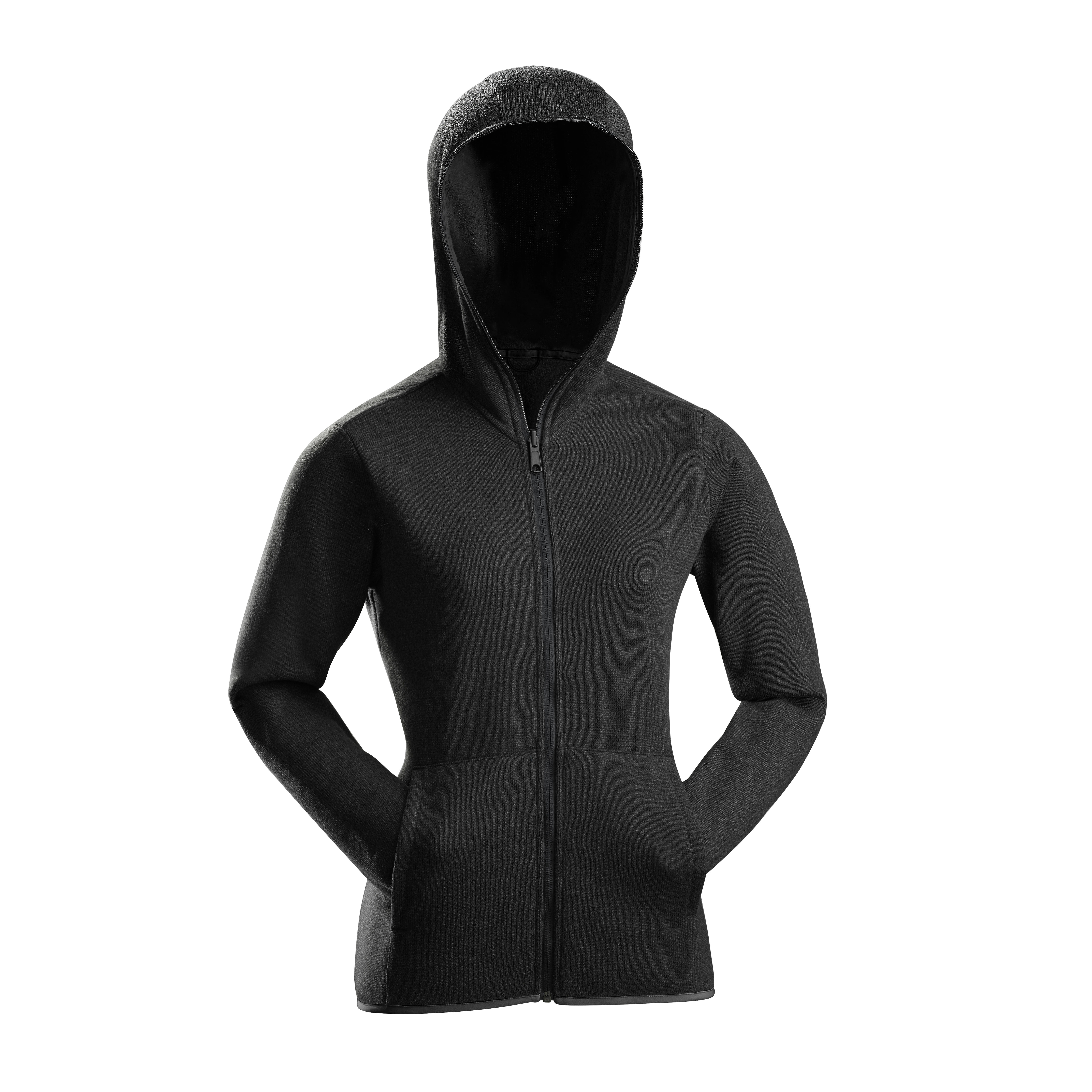 Women's 3-In-1 Waterproof Comfort 0°C Travel Trekking Jacket - TRAVEL 100 - pink