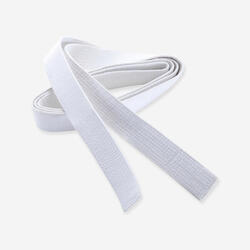 CEINTURE ARTS MARTIAUX PIQUÉE 3.10 m BLANC