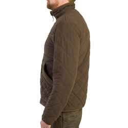 Silent padded jacket brown 500