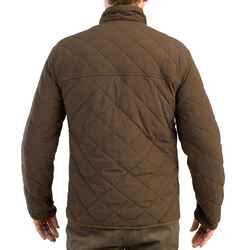 Silent padded jacket brown 500