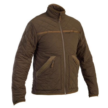 Silent padded jacket 500 - brown.