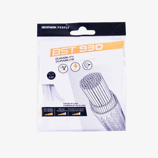 
      BADMINTON STRING BST 930 WHITE
  