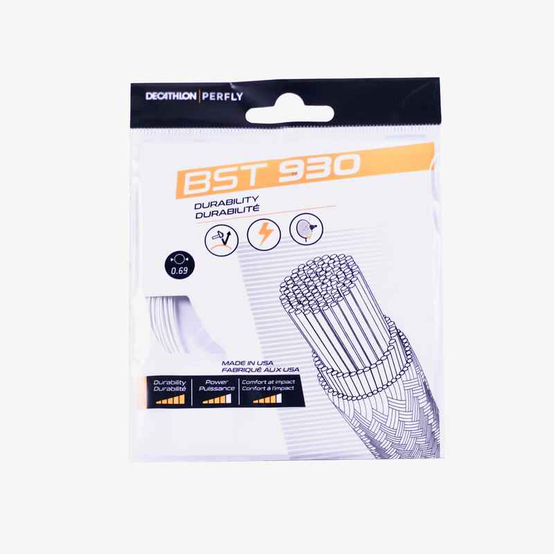 BADMINTON STRING BST 930 WHITE