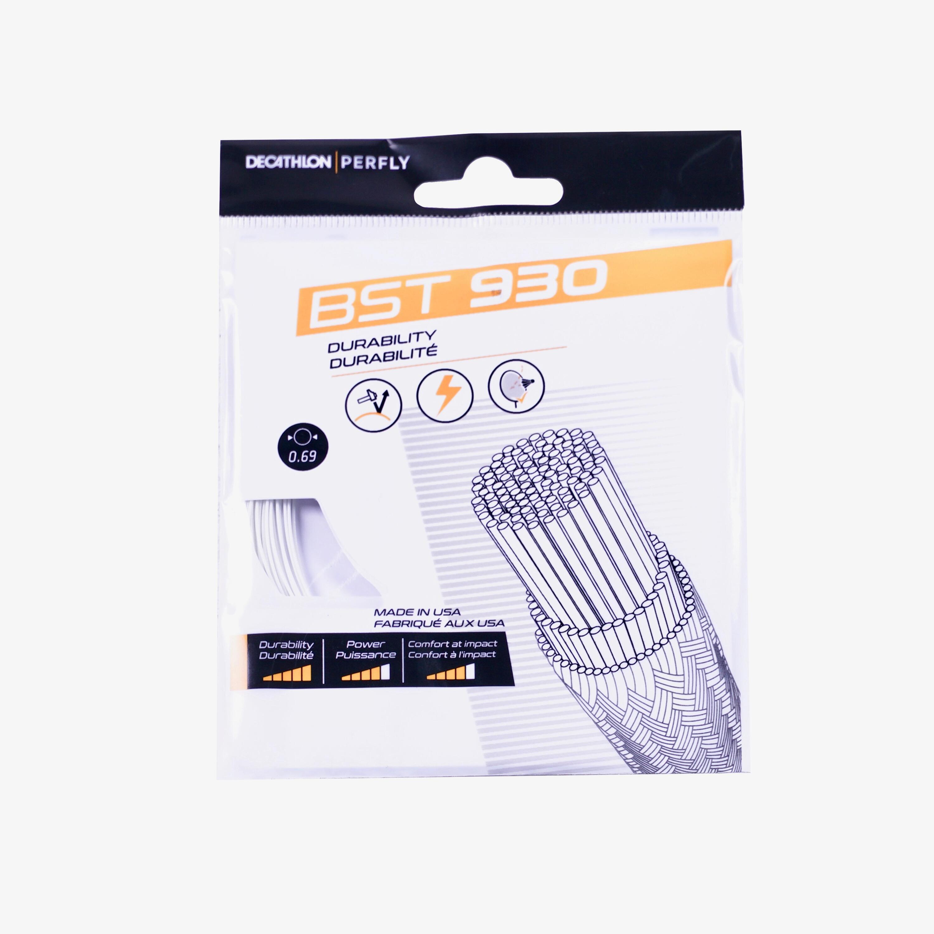 PERFLY BADMINTON STRING BST 930 WHITE