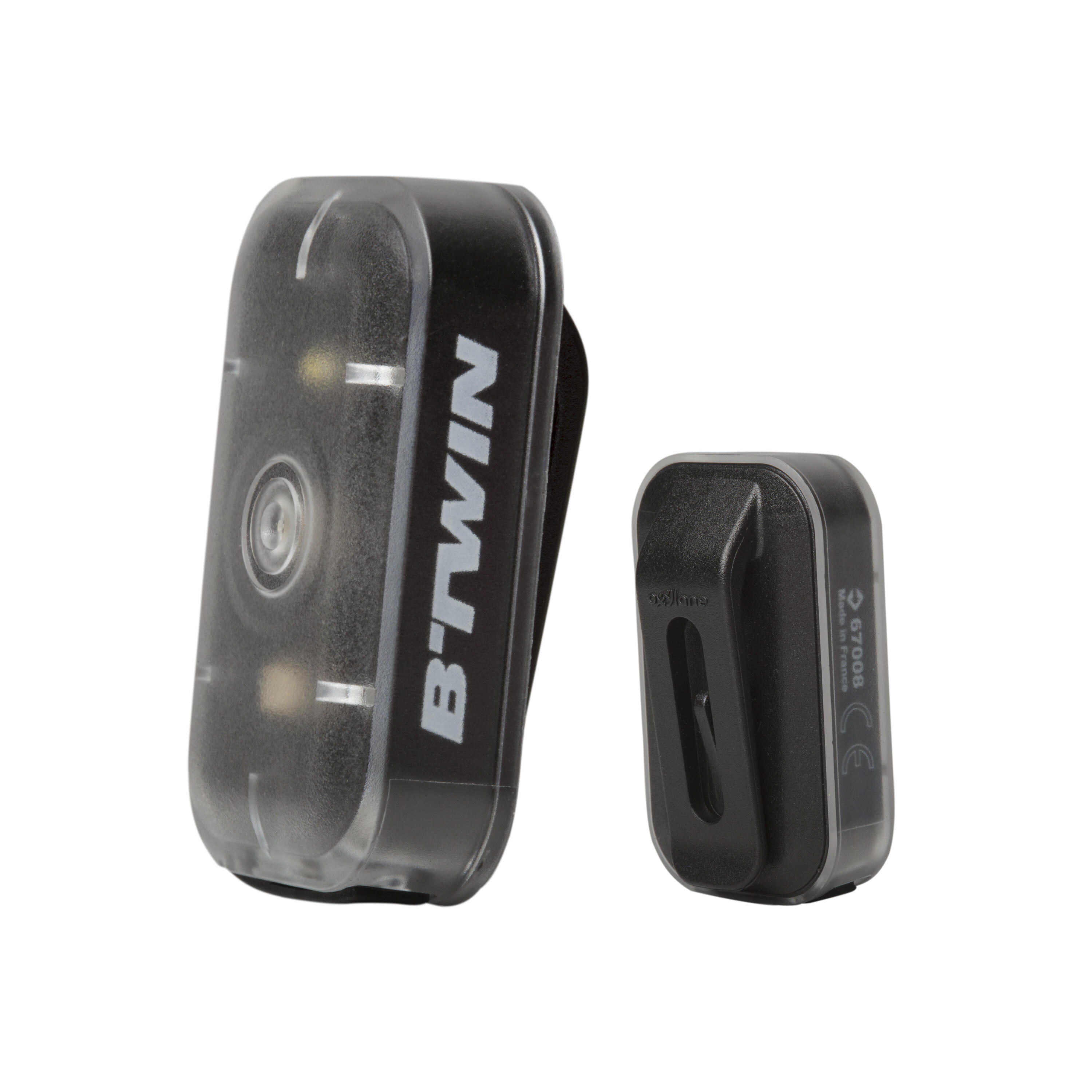 ELOPS CL 500 Front or Rear LED USB Bike Light 5 to 15 Lumens - Black