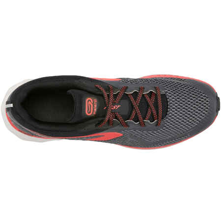 KIPRUN FAST WOMEN'S RUNNING SHOES - GREY/PINK