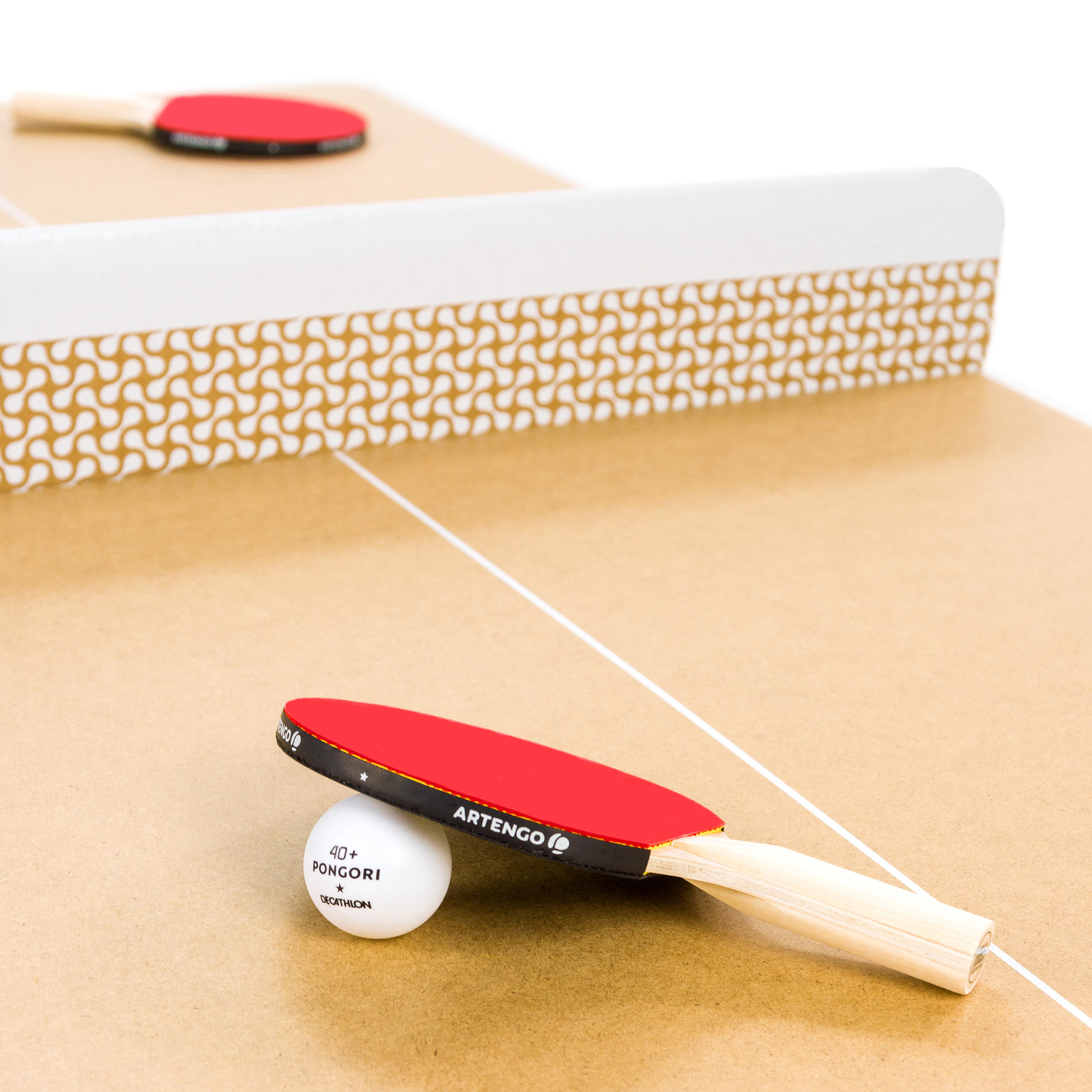 Mini Tafeltennistafel / Pingpongtafel PPT 100 - Paper pong | PONGORI | Decathlon.nl