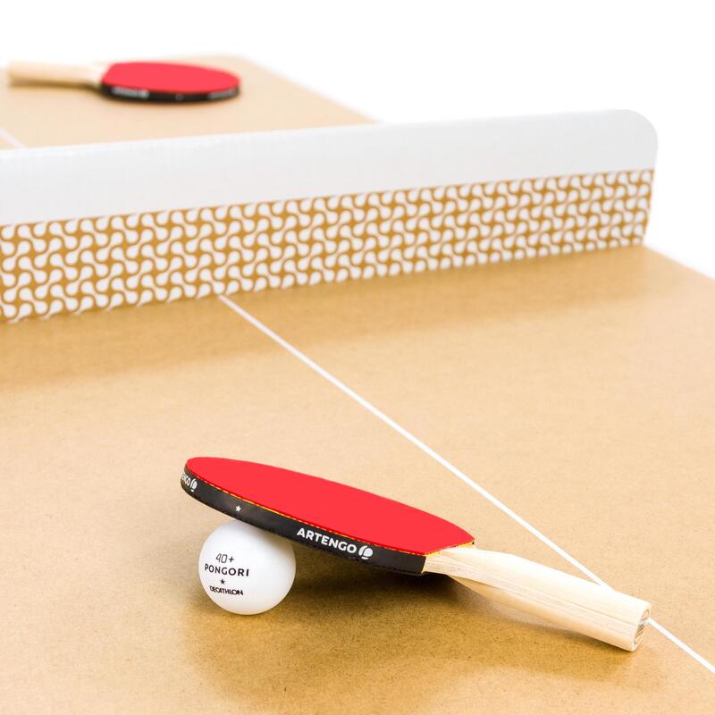 Mini Tafeltennistafel / Pingpongtafel Indoor PPT 100 Small - Paper pong