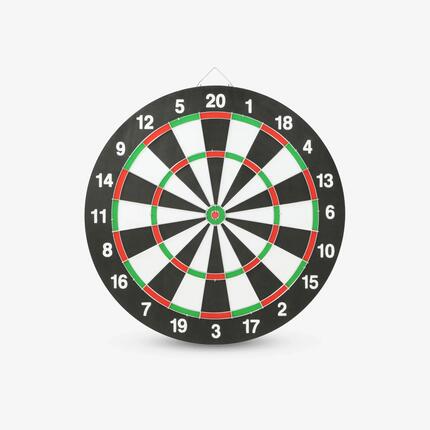 Steeldartscheibe - Set mit Dartpfeilen Stahlspitzen