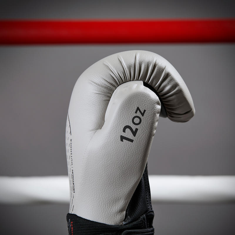500 Ergo Boxing Gloves Grey