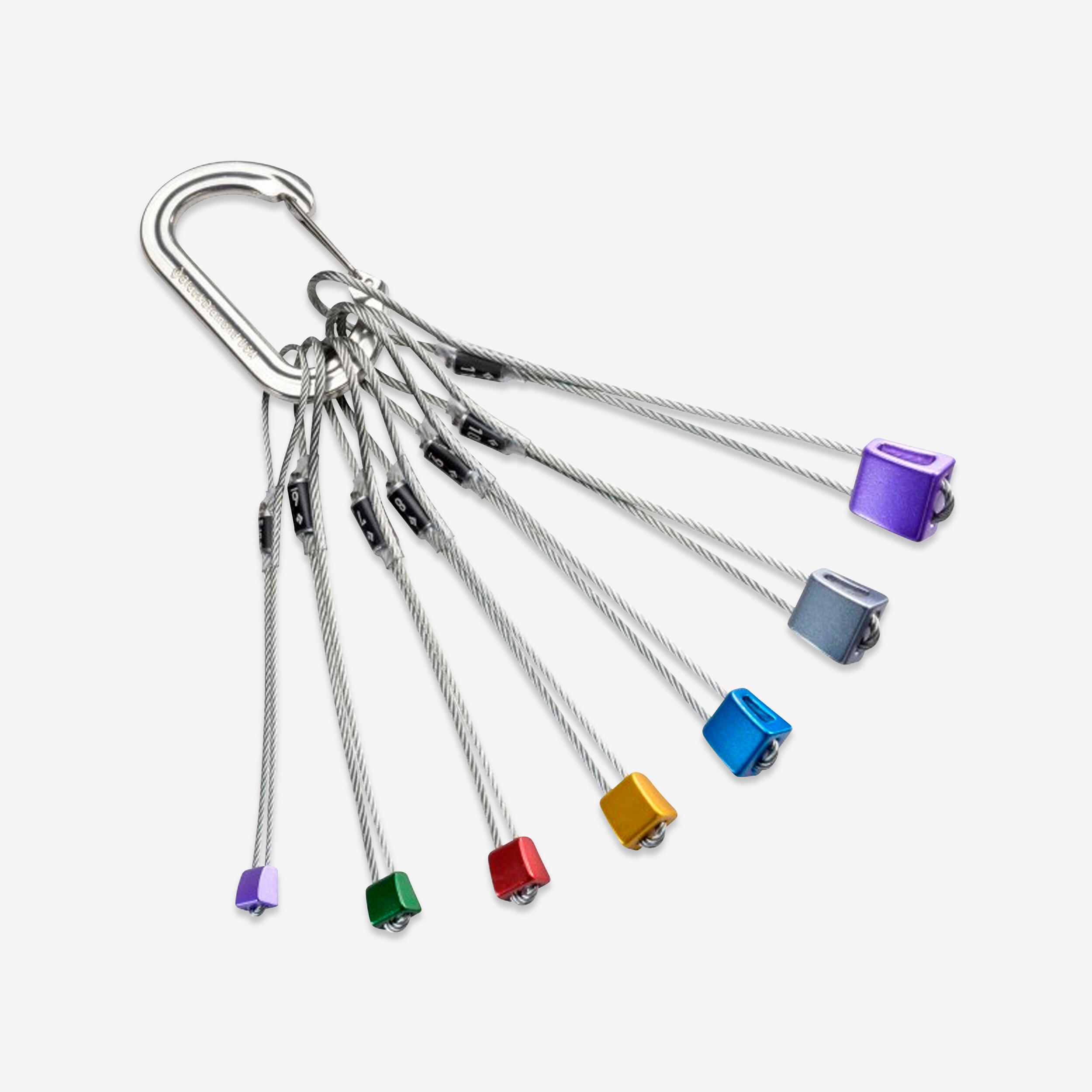 Set van klemblokjes voor klimmen en alpinisme - Stopper Set Classic #5-11 1/3