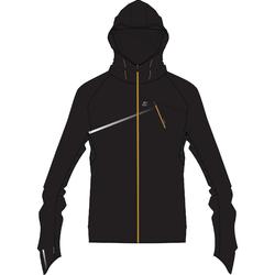 MEN'S TRAIL RUNNING JACKET - EVADICT WINDPROOF JACKET - BLACK
