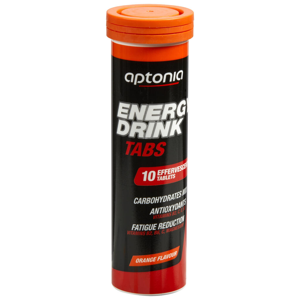 Brausetabletten Energygetränk Orange 10 × 12 g