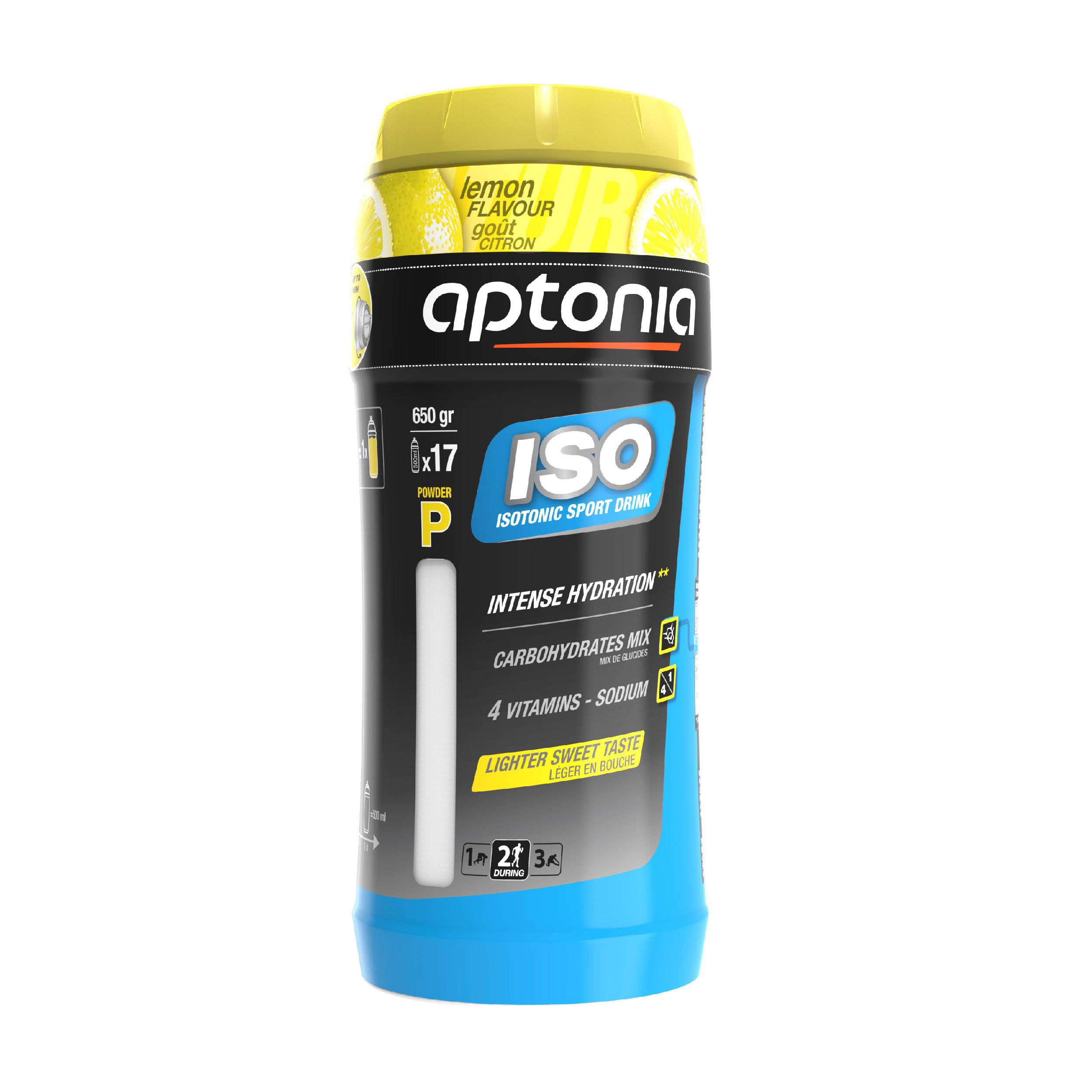 APTONIA ISO Isotonic Drink Powder 650g - Lemon