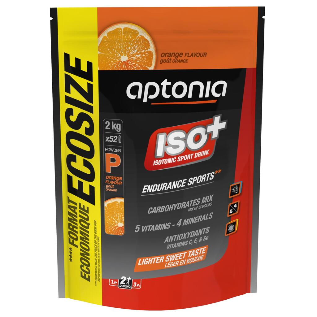 Iso+ isotonic drink powder 2 kg - orange