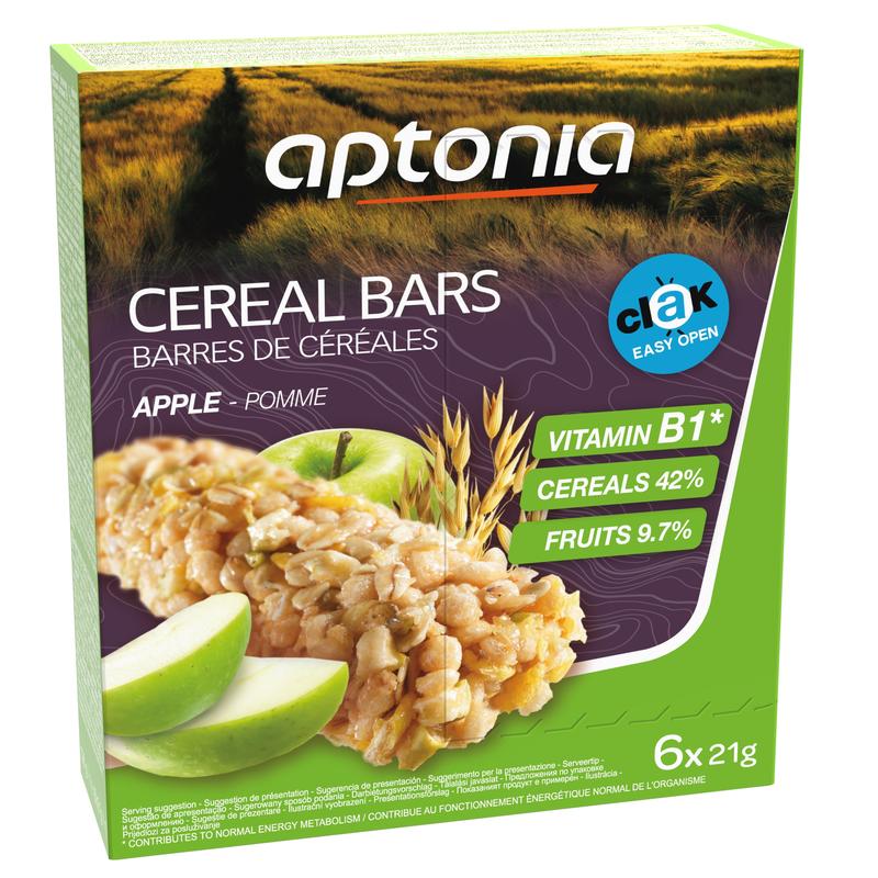 CLAK cereal bars - Apple 6 x 21 g