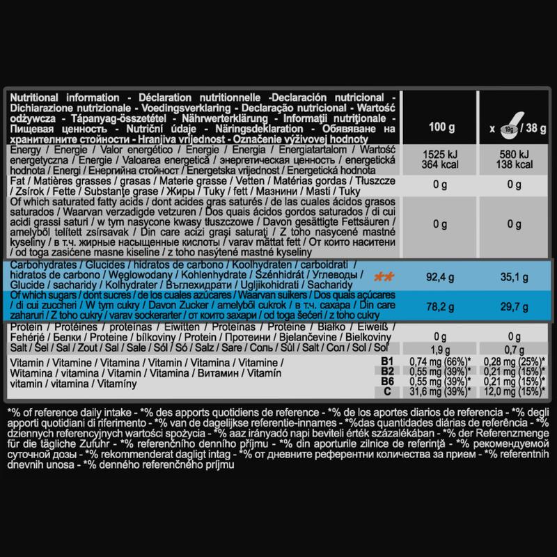 Изотоник в порошке ISO со вкусом апельсина 2 кг - Decathlon