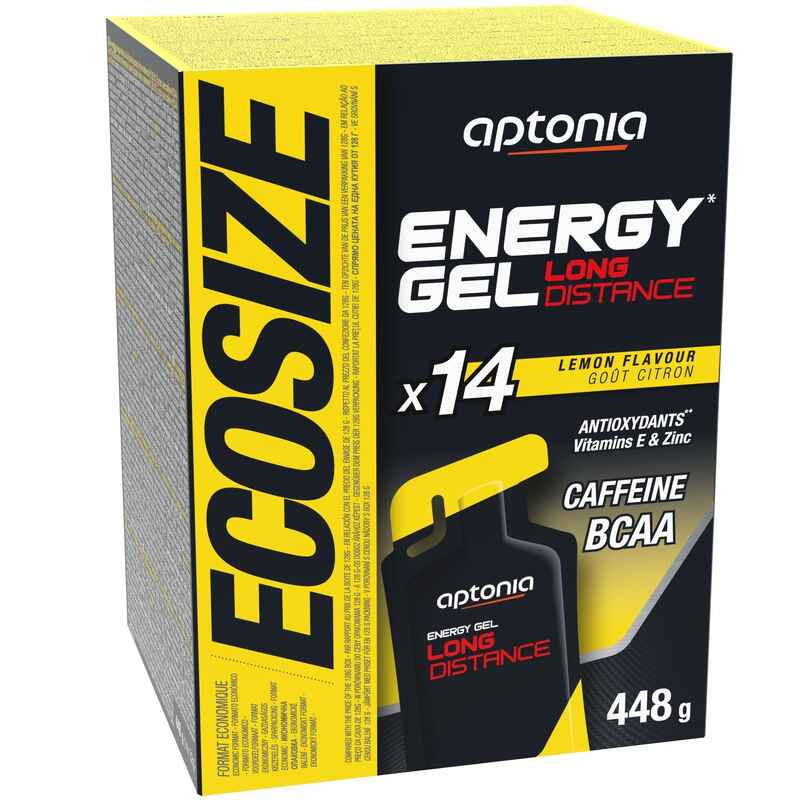 ECOSIZE LONG DISTANCE ENERGY GEL LEMON 14X32GR