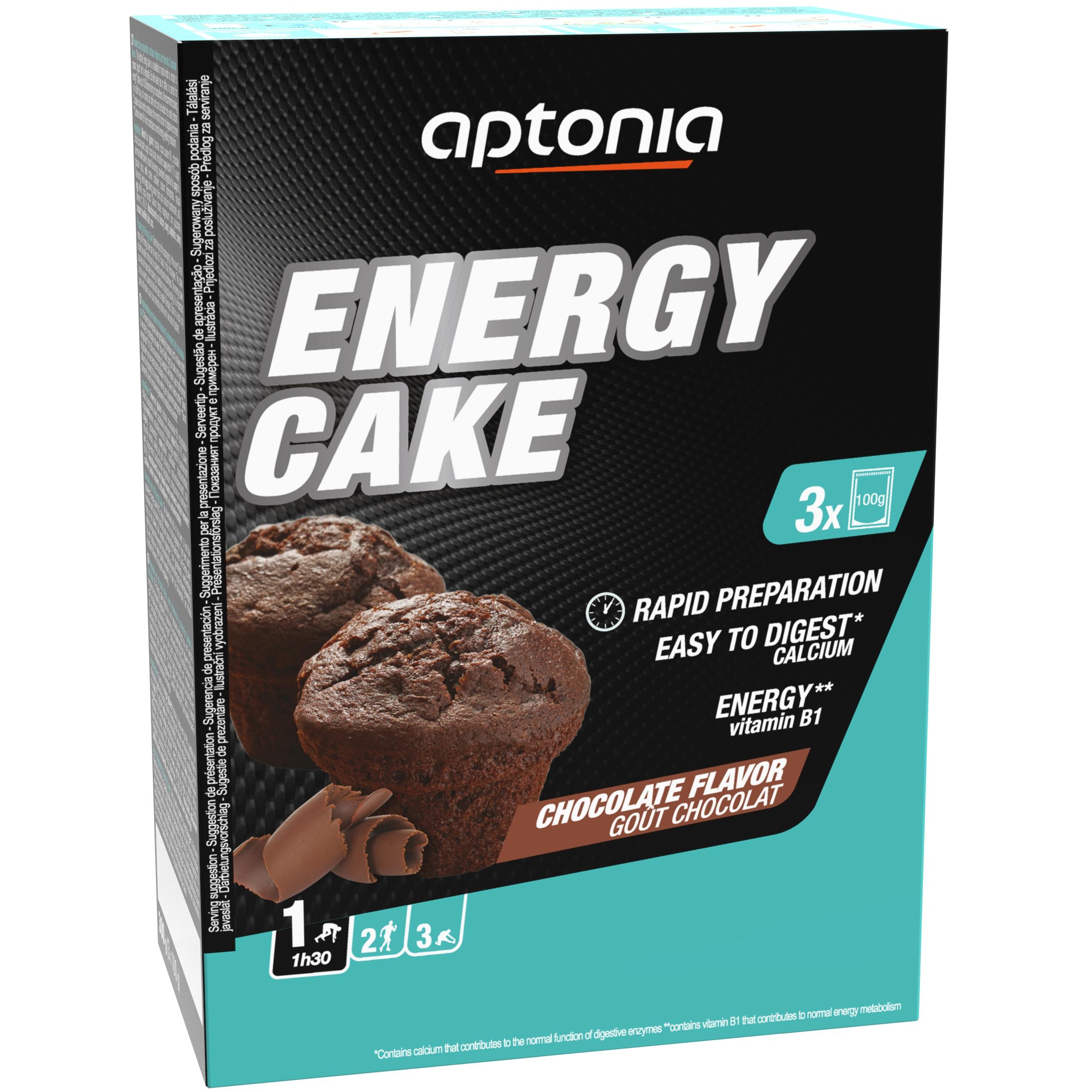ENERGY CAKE 3X100 G - CHOCOLATE 1/3