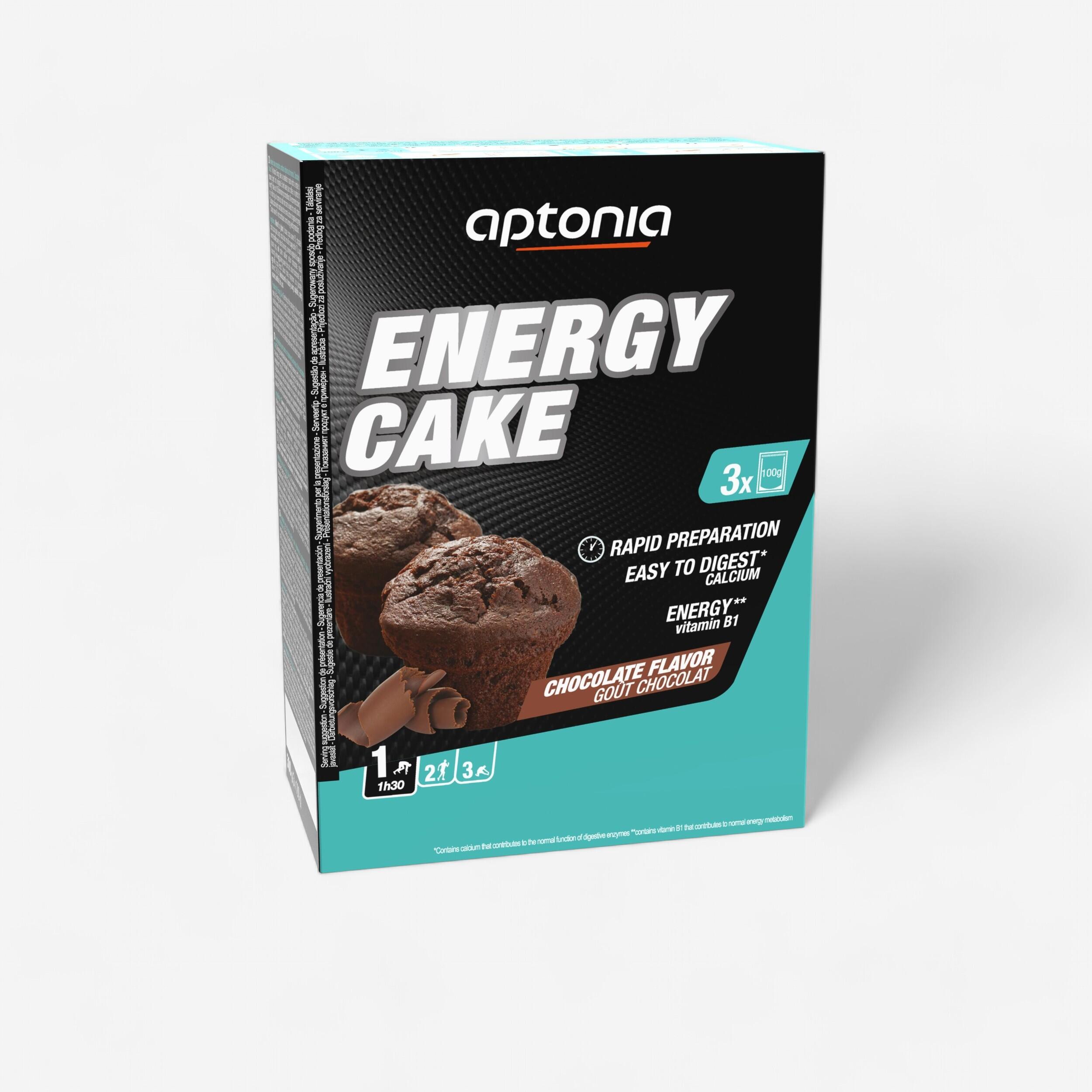 Gateau Energetique Chocolat 3 X 100g Aptonia Decathlon