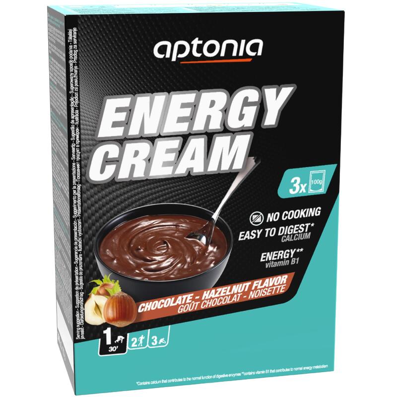 Creme Energético ENERGY CREAM Chocolate e Avelãs 3 x 100g