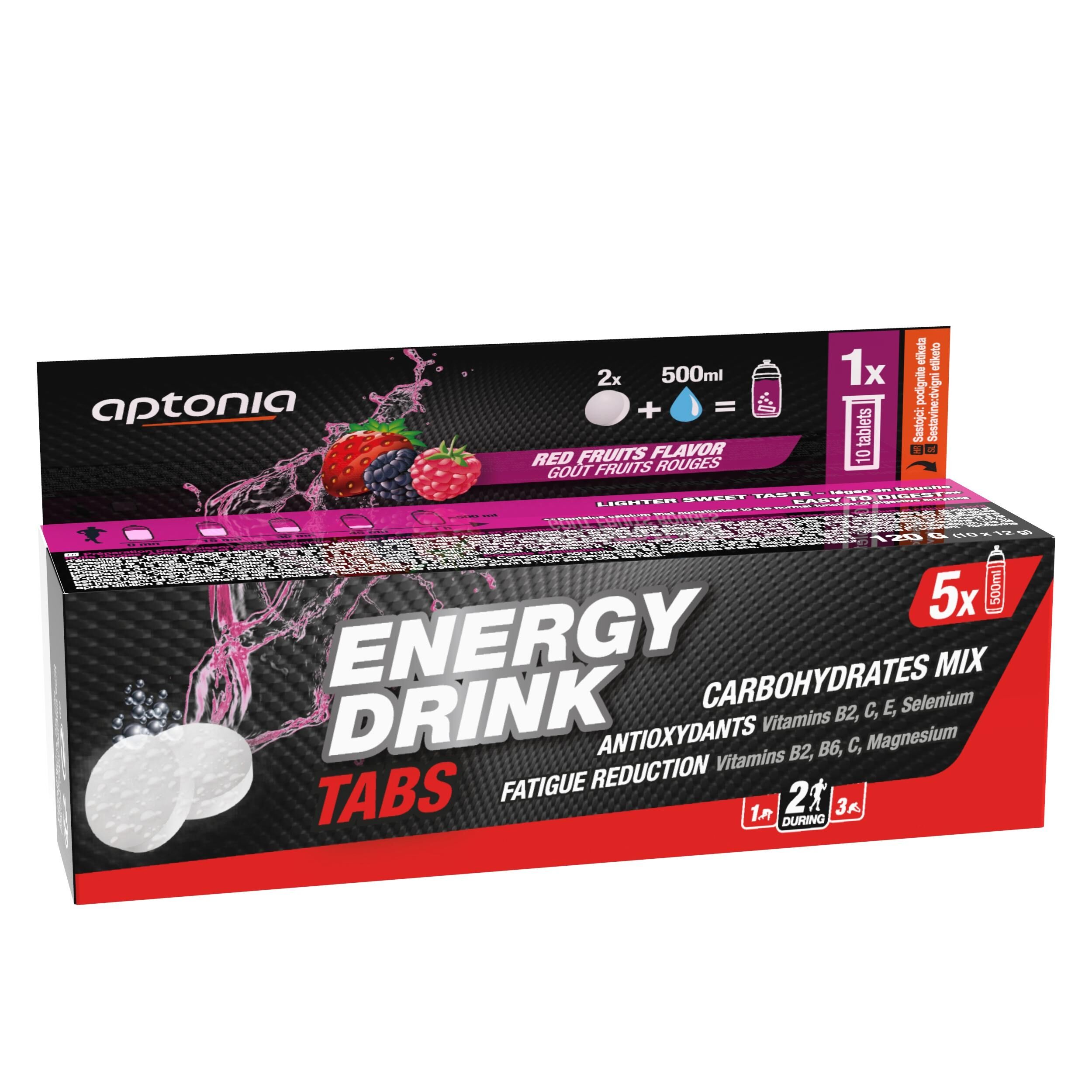 DECATHLON Isotonic drink in effervescent tablets - Mixed berries 10 x 12g