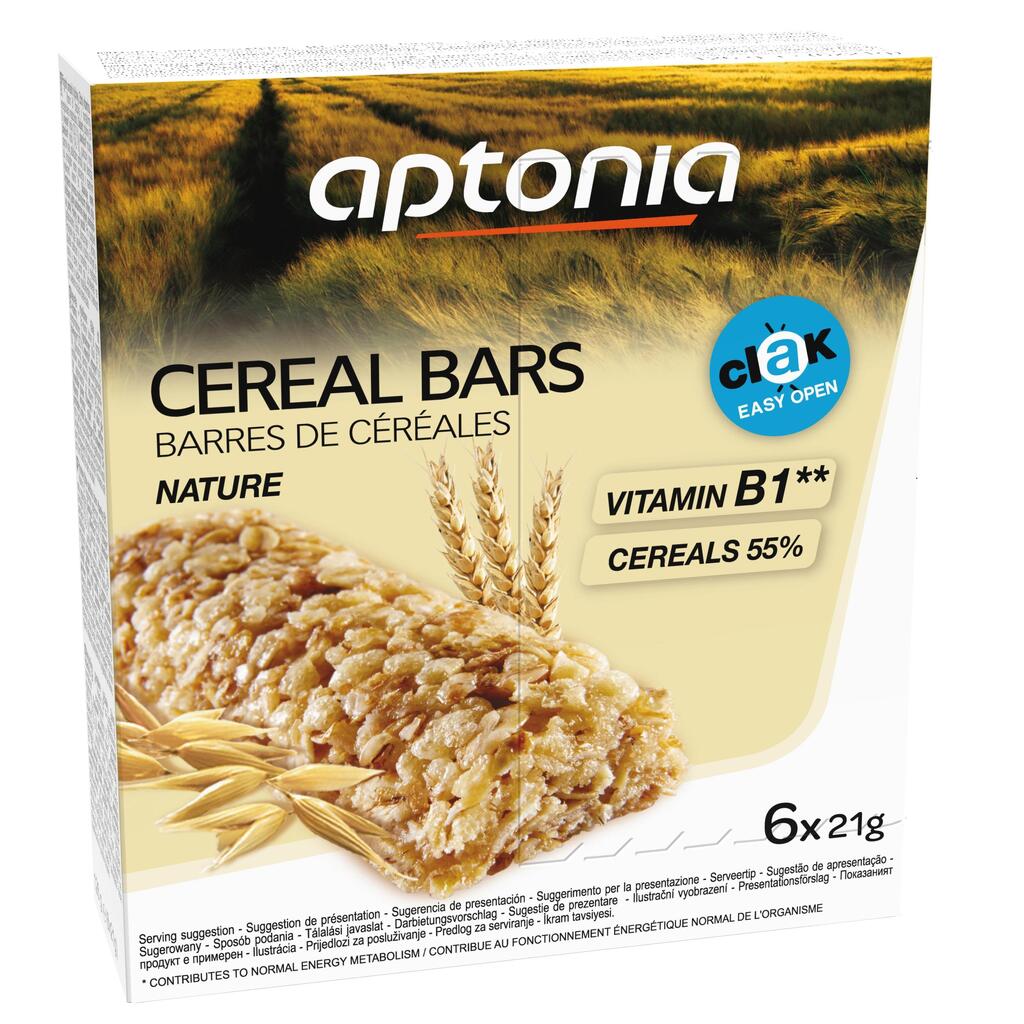 Clak ecosize cereal bars - natural 6 x 21g