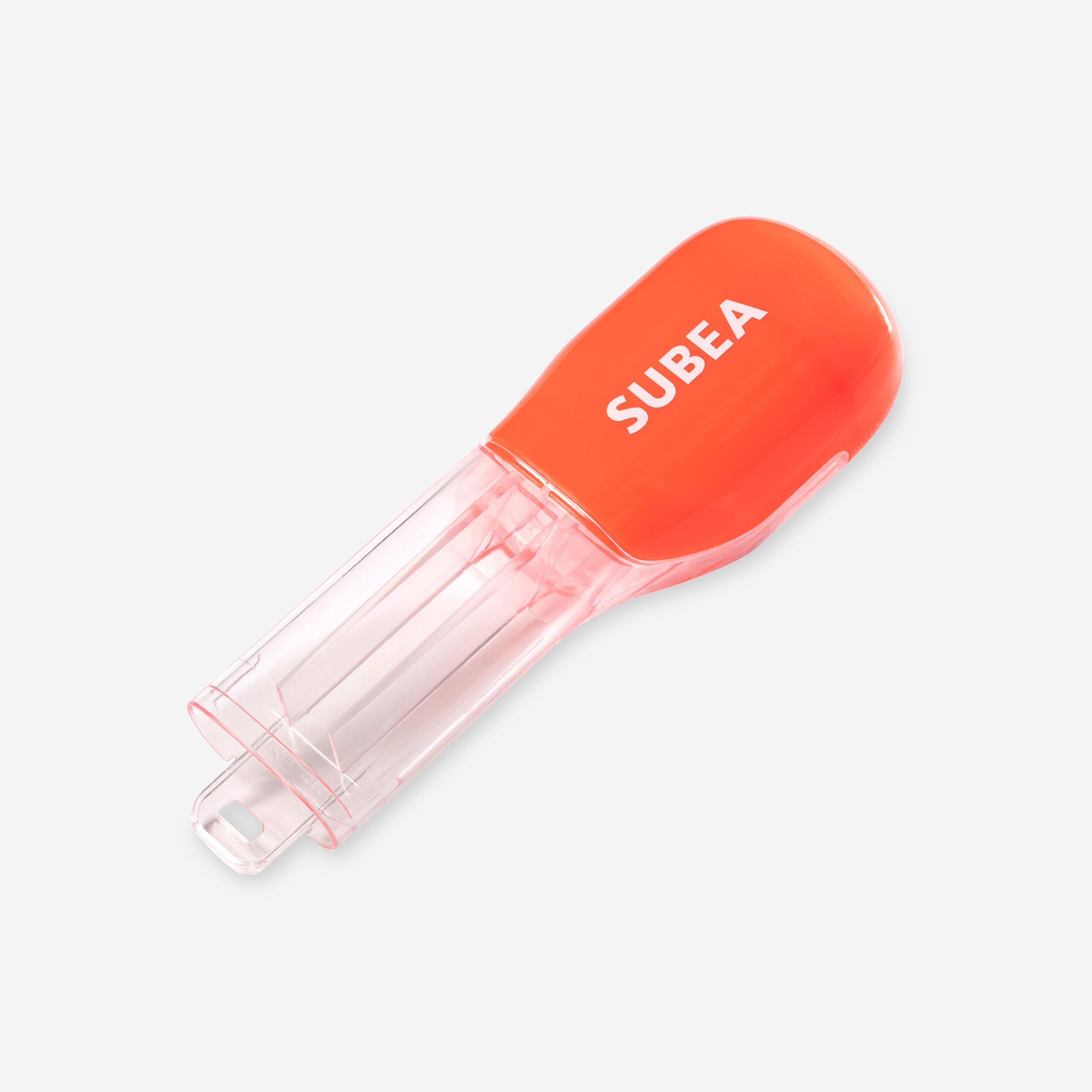 SUBEA Easybreath separate snorkel is compatible with sizes XS to M/L