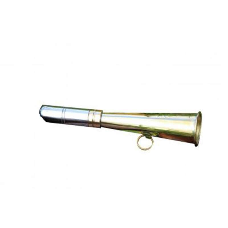 JANUEL Metal Hunting Horn 13 cm. Decathlon