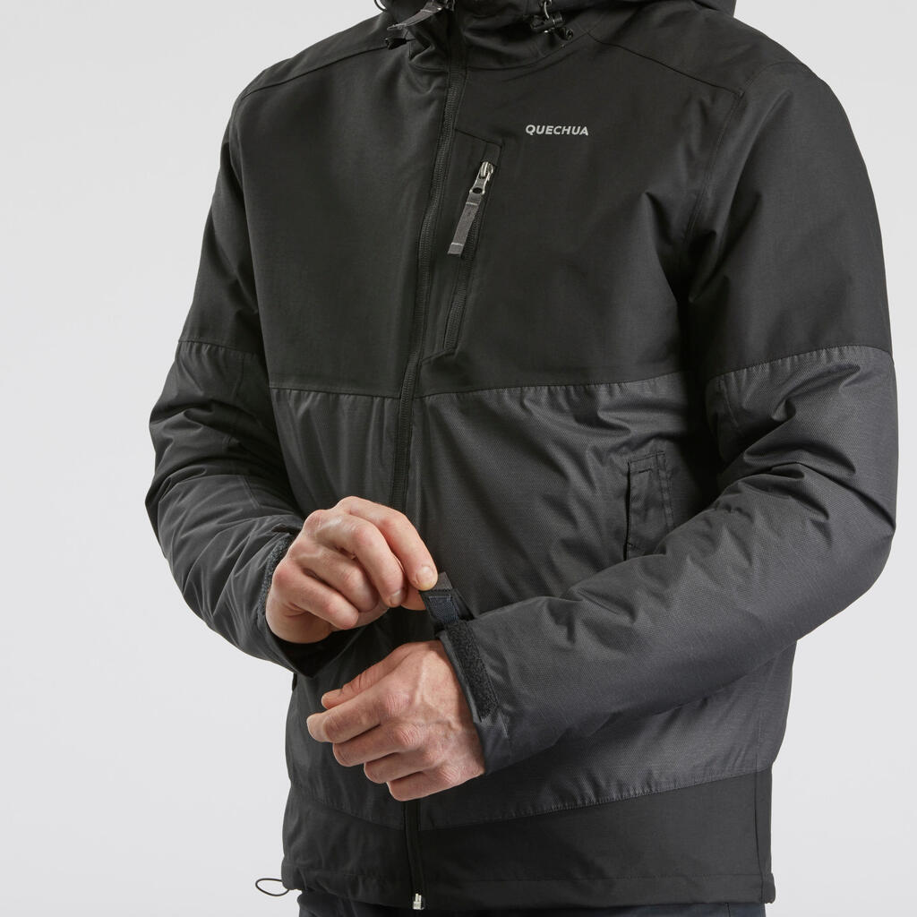 Men’s Warm Waterproof Snow Hiking Jacket - SH100 X-WARM.
 