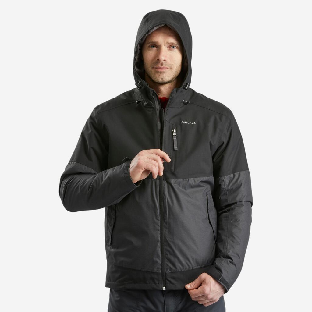 Men’s Warm Waterproof Snow Hiking Jacket - SH100 X-WARM.
 