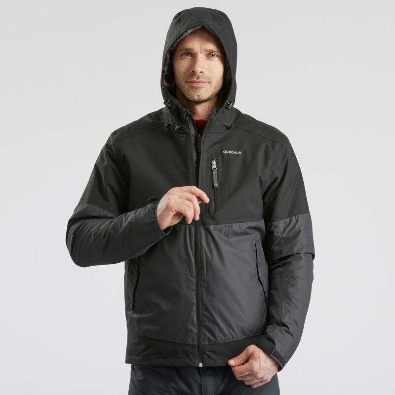 chaqueta de senderismo nieve hombre sh200 x warm negro Merca2.es