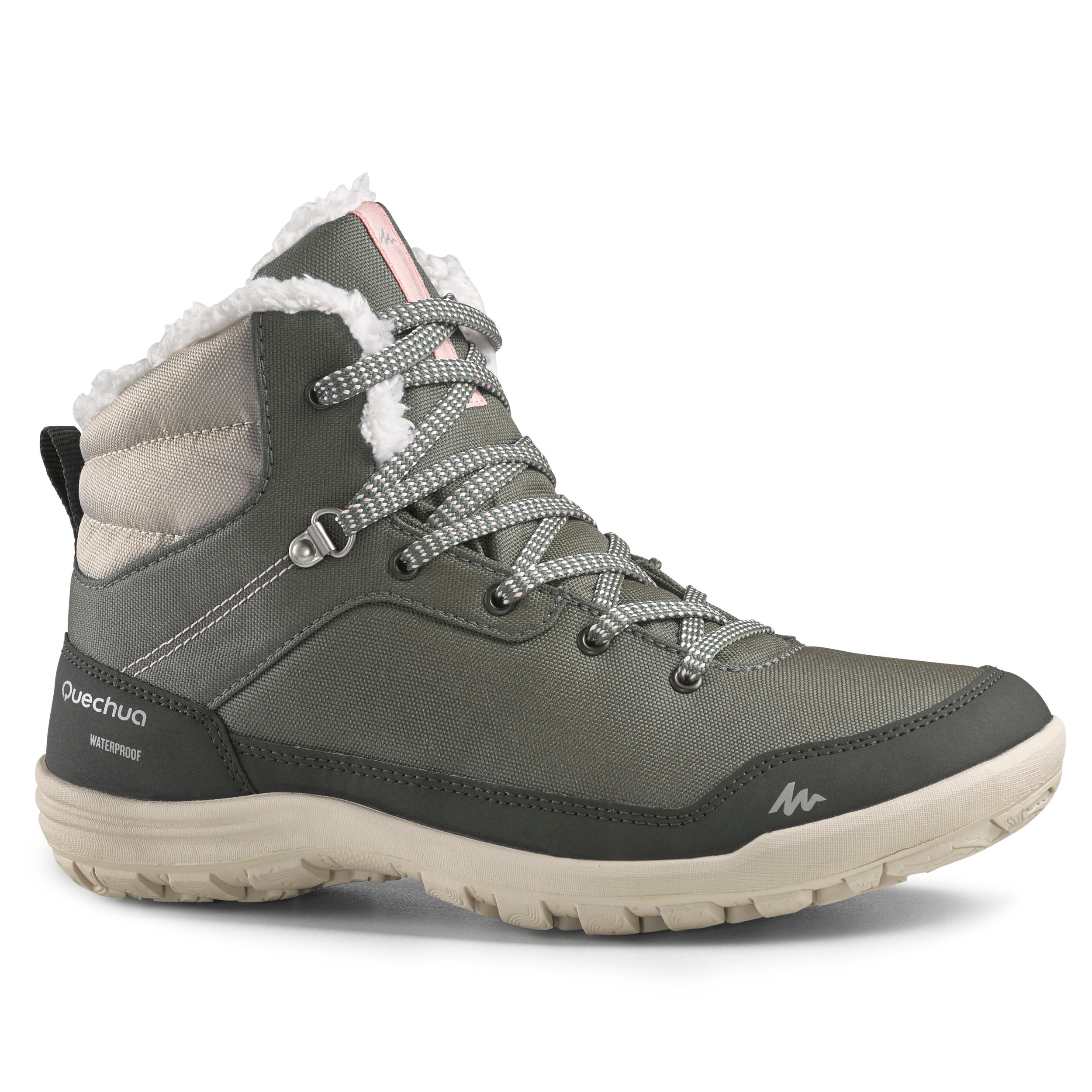 QUECHUA Warme en waterdichte wandelschoenen voor dames SH100 Warm MID |  Decathlon