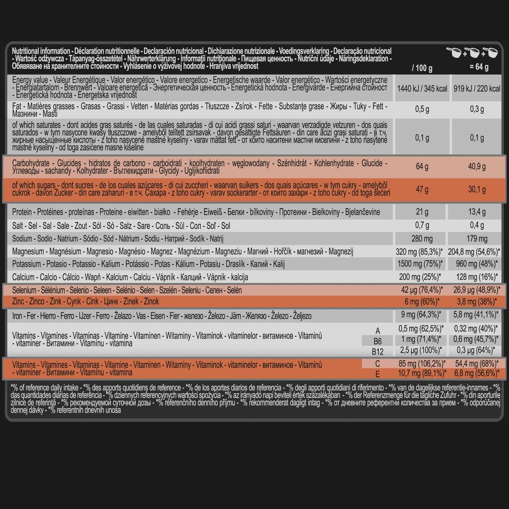 Taastusjoogipulber, 512 g, sidrunimaitseline