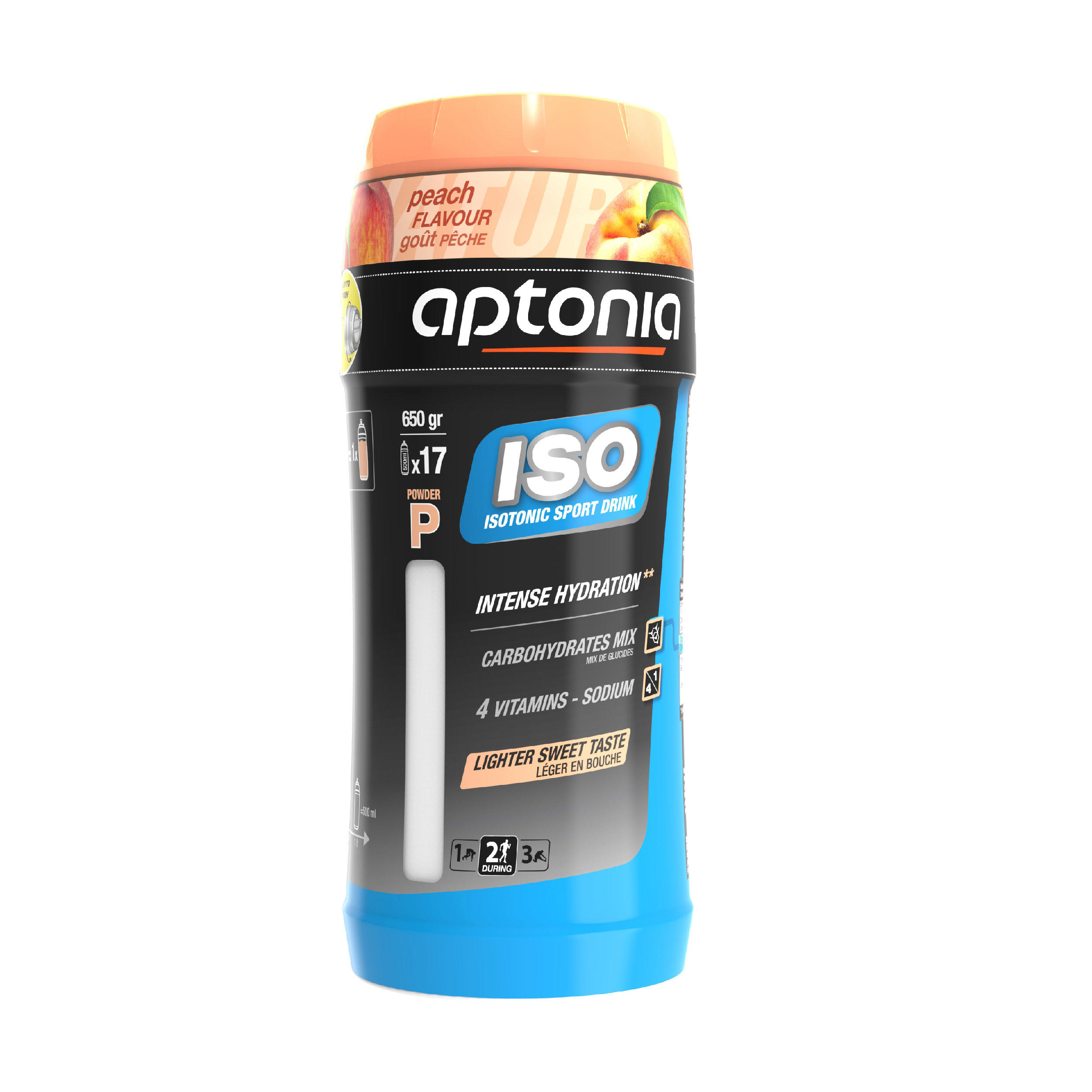 APTONIA ISO Isotonic Drink Powder 650g - Peach