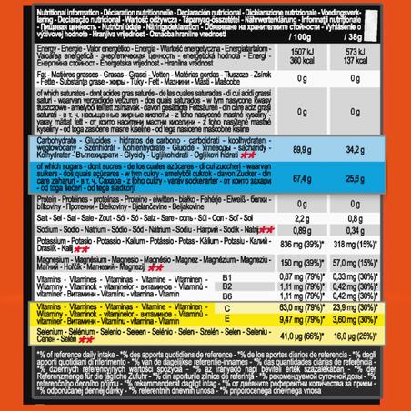 Изотоник в порошке ISO+ клубника вишня 4 х 38 г