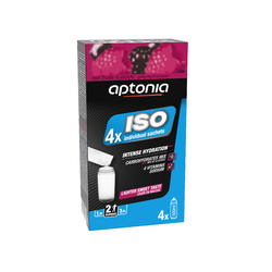 Boisson isotonique poudre ISO Fruits Rouges 4 x 38g